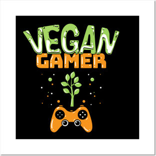 Vegan Gamer Posters and Art